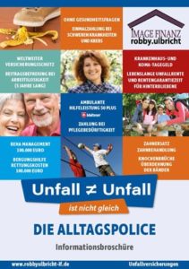 Broschuere Unfallversicherungen